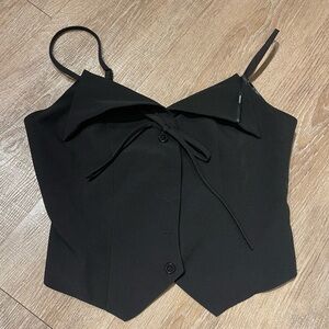 Elegant Black Women's Top